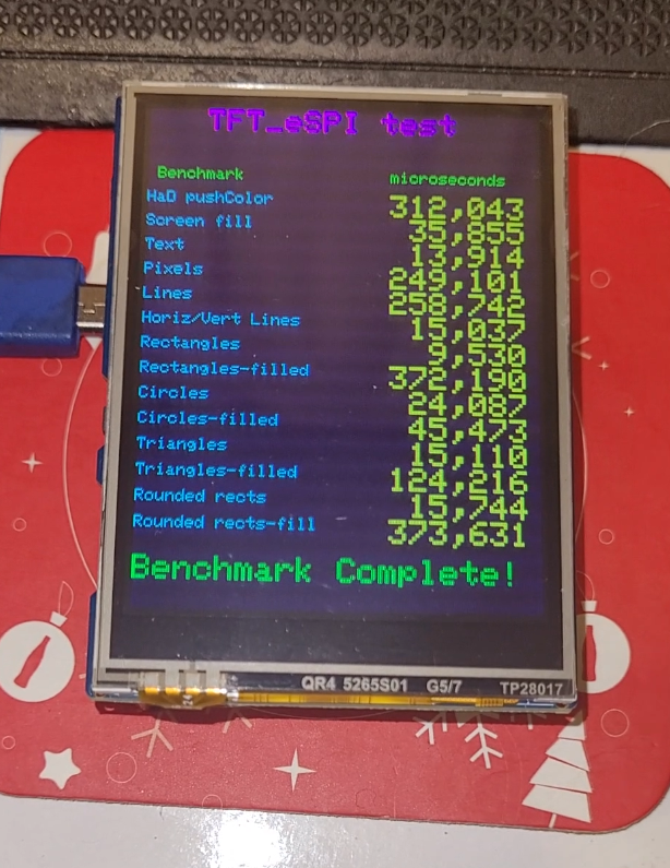 Raspberry pi pico 2 W – st7789